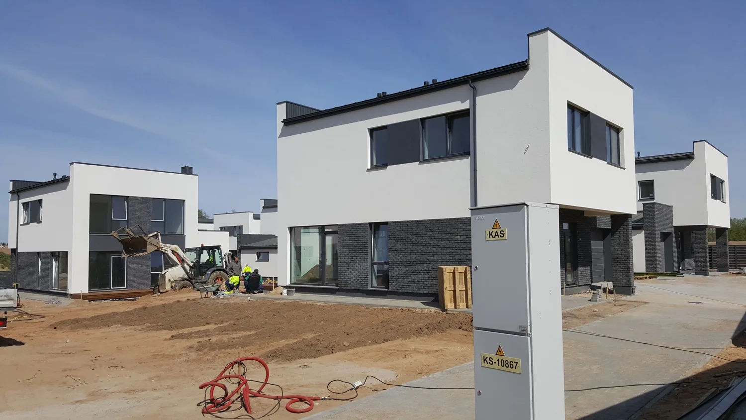 Gyvenamųjų namų statybos projektas